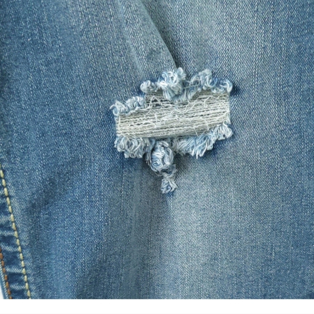 True luck style tl23042630 relaxed straight men jeans Size36x32 Light Stone Blue - Picture 3 of 13
